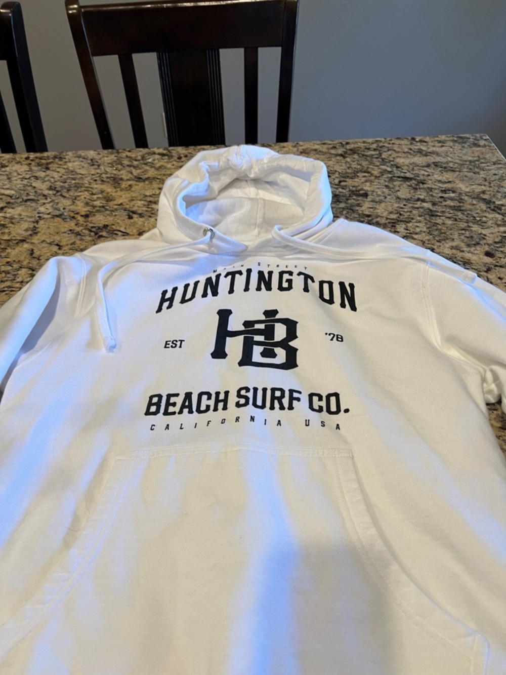 White HBSC Pullover Hoodie